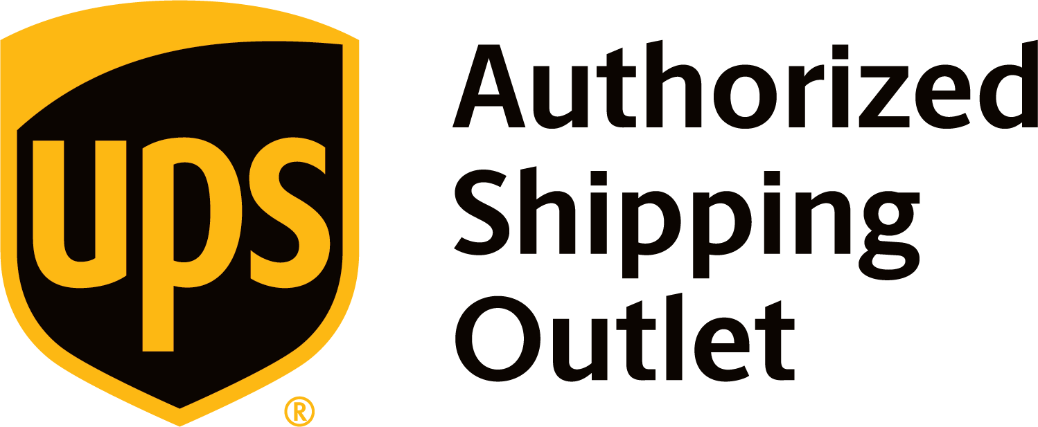 Authorized UPS Shipping Outlet program logo
